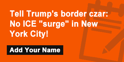 Tell Trump's border czar: No ICE 